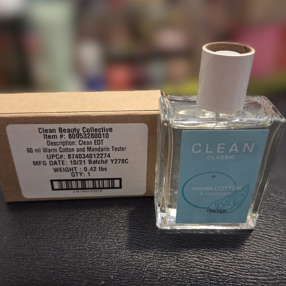 Clean Beauty Collective Warm Cotton and Mandarin EDT 60 ml Perfume